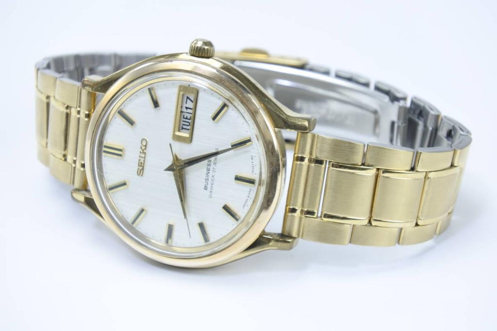 Модель SEIKO более поздних выпусков, автоматическая, на 27 камнях. Крайне ya2005 Серия A, 1967. Мужские наручные часы BUSINESS-A