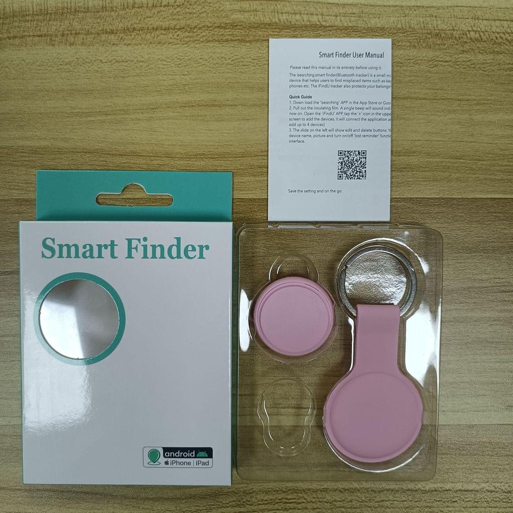 TK Universal Bluetooth Anti-loss Keychain & Bag Locator with Electronic Fence Alarm for Android & iOS