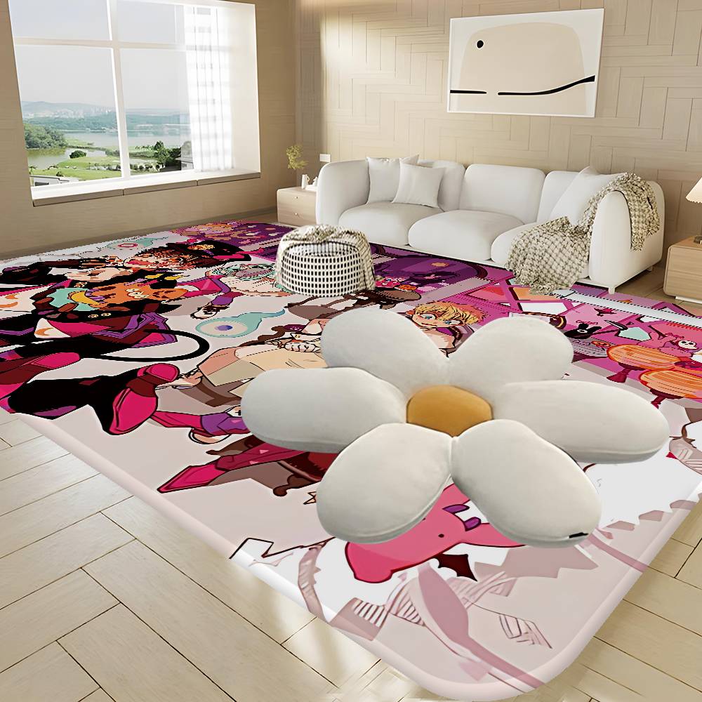 Toilet Bound Hanako Kun Anime Hallway Carpet Non-Slip Laundry Room Mat Laundry Decor Balcony Child Living Room Toilet Rug