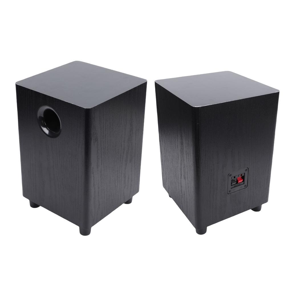 100W Heim-Subwoofer 6,5 Zoll Unabhängiger Passiver Subwoofer-Lautsprecher Plug and Play für Heimkino Party