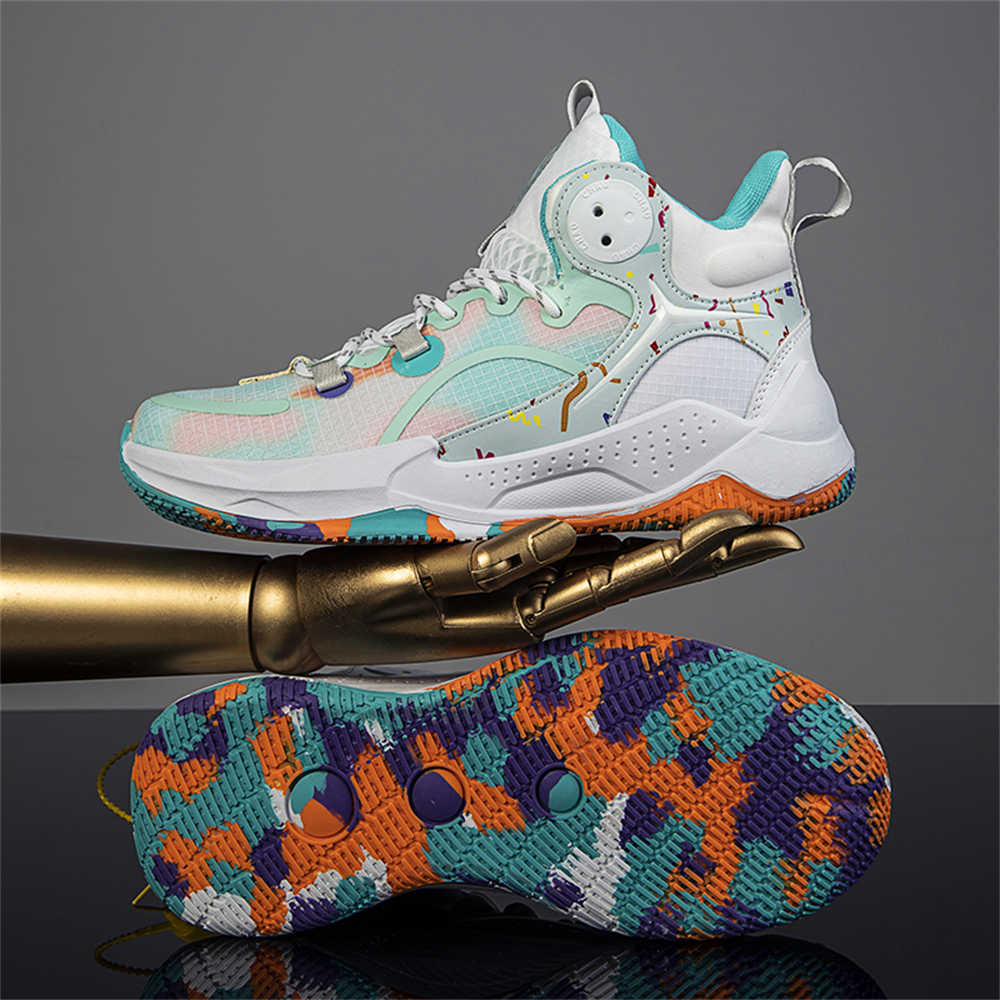 Fashion Mash Multi Color Importers Basketball Shoes Mom Men's Beige Sneakers Sports Shoses Gym Teniss Retro High-quality Minimalist