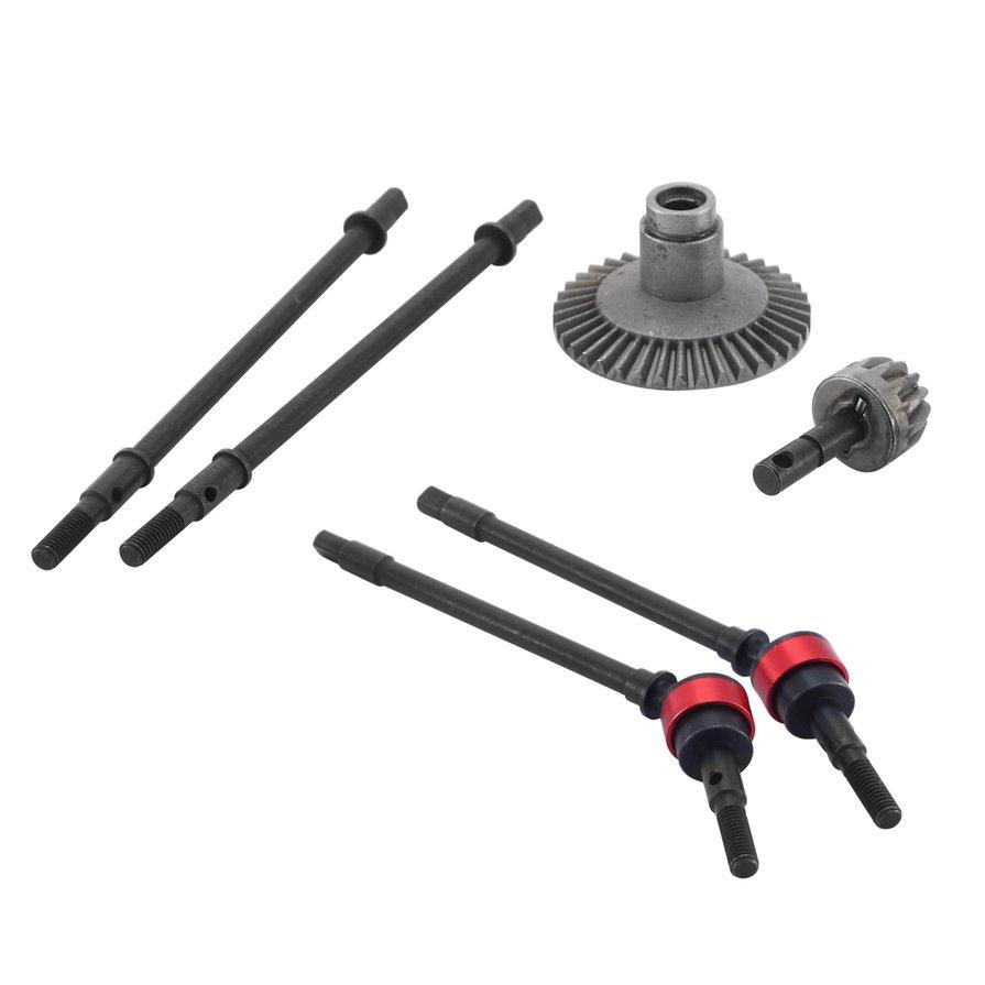 Buy LCPOO Drive Shaft And Drive Shaft Axle Gear Set For Axial SCX10