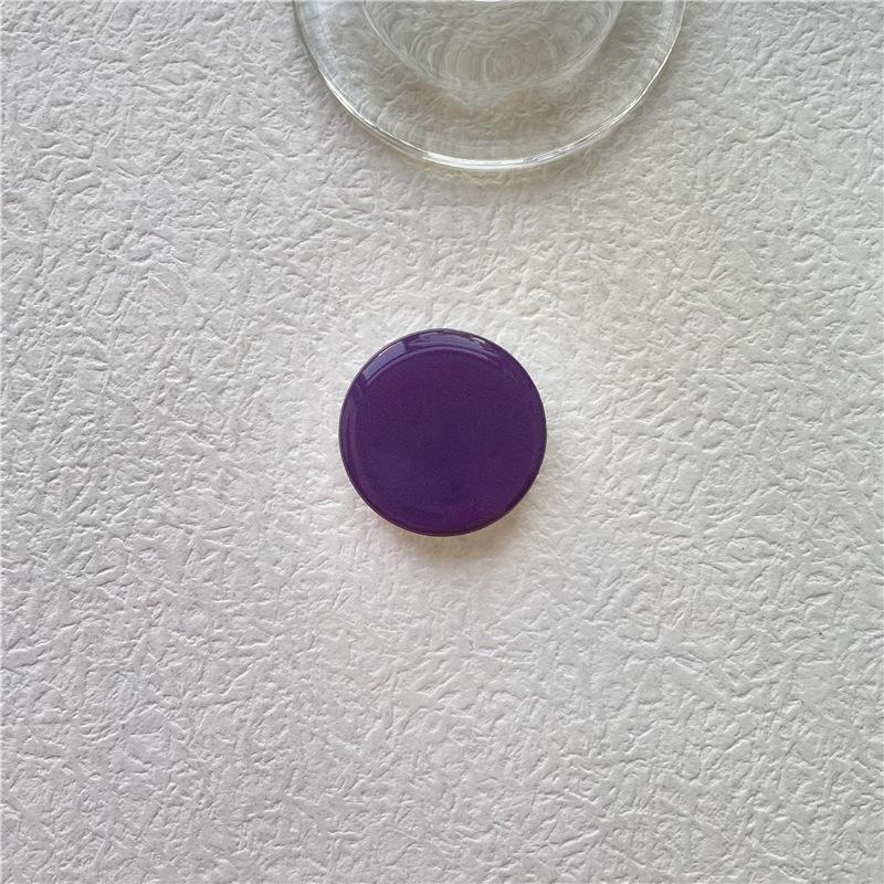 Transparent Epoxy Color Airbag Stand: Creative Desktop Tablet & Phone Ring Support with Logo.