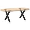 Vidaxl Nogi Do Stolika Kawowego, 2 Szt., Czarne, 38X(42-43) Cm, Stal