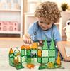 Magnetic Blocks Mega Tiles Creative Construction Zoo Jungle 50 Pieces
