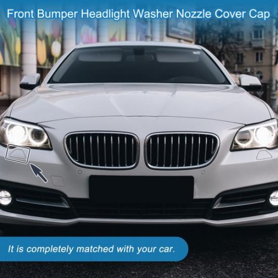 Front Right Side Bumper Headlight Washer Nozzle Cover Cap for BMW M5 Gloss Black