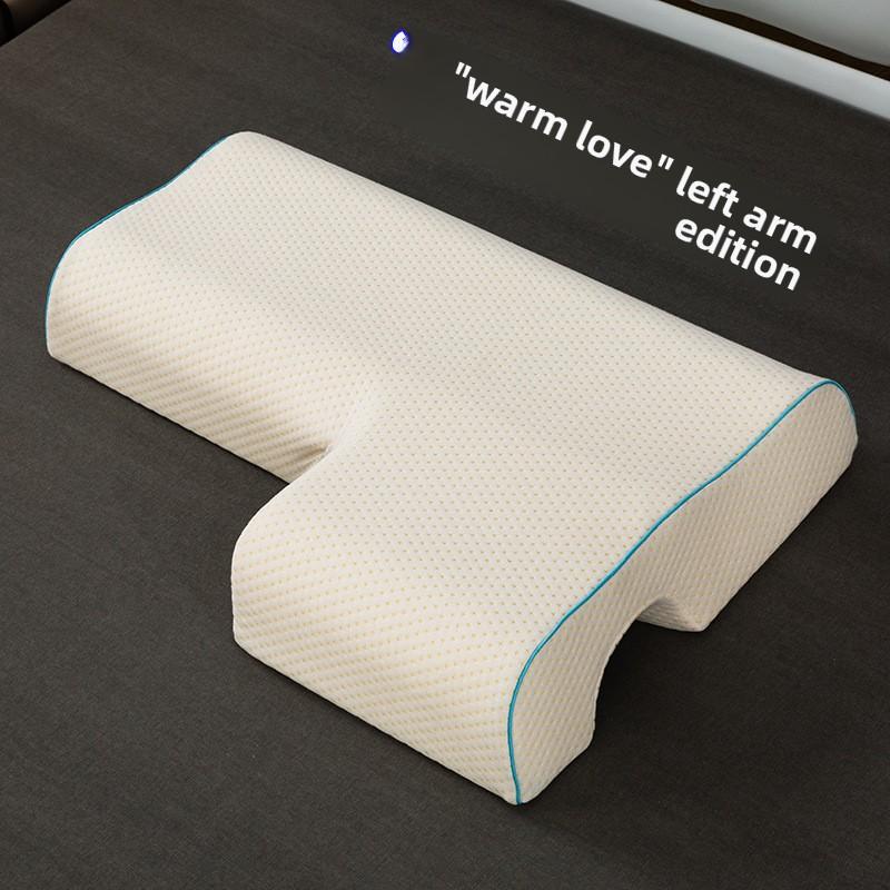 Couple Pillow Non Pressure Arm Memory Foam Pillow for Sleeping Support Cervical Spine Care Single Double Student Travel