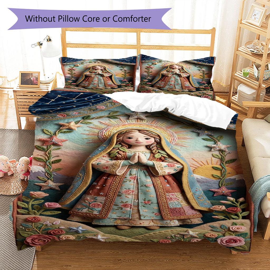 Mellow Texture Bedding Quilt Set Quilt Cover Pillowcase Home Decoration Birthday Gift (1 * Duvet Cover + 2 * Pillowcase, Without Core)