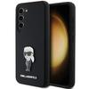 Etui Karl Lagerfeld Silicone Ikonik Metal Pin Do Galaxy S23+, Czarne