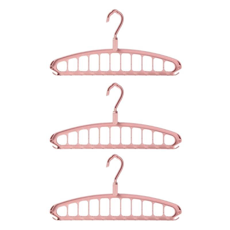 Multiplepurpose 11 Position Clothing Organizers Multiple Hole Garment Hanger Perfect For Kids Rooms And Retail Displays розовый 880₽