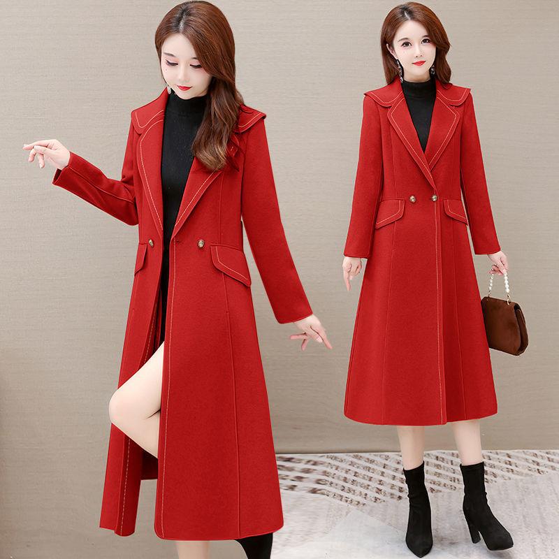 Double-sided Cashmere Slimming Coat