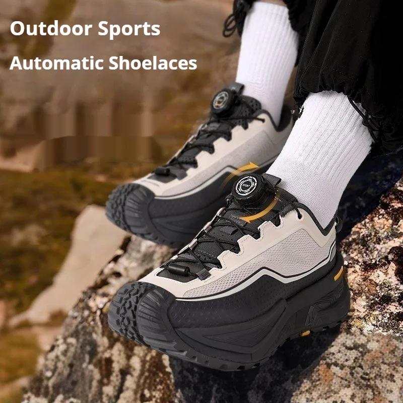 New Automatic Shoelaces Without Ties Easy Installation Swivel Buckle Laces Thick Rope Outdoor Sneakers Shoelace Shoe Accessories