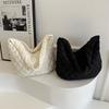 Casual cute large-capacity bag, college student tote bucket bag, autumn new foreign style fashion shoulder bag
