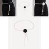 Womens Stylish Pearl Flower Waist Band For Traditional Dress Casual Summer Wear