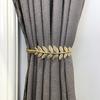 Curtain Buckle, with High-Elastic Spring Holdbacks, Simple Style No-Drill Curtain Clip, for Home Decor And Cable Organizer