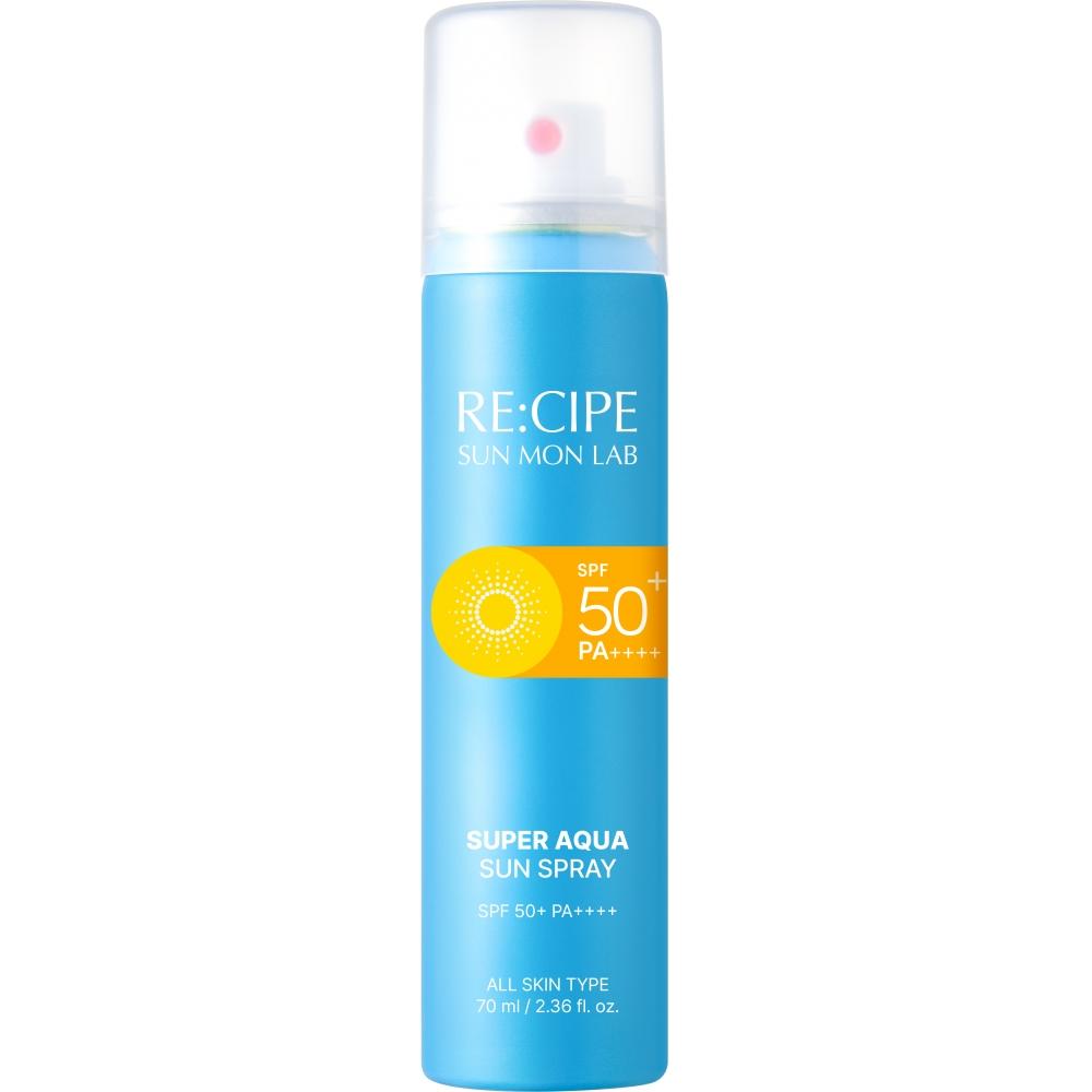 Daiso Recipe Sunmon Lab Super Aqua Sun Spray 70 Ml