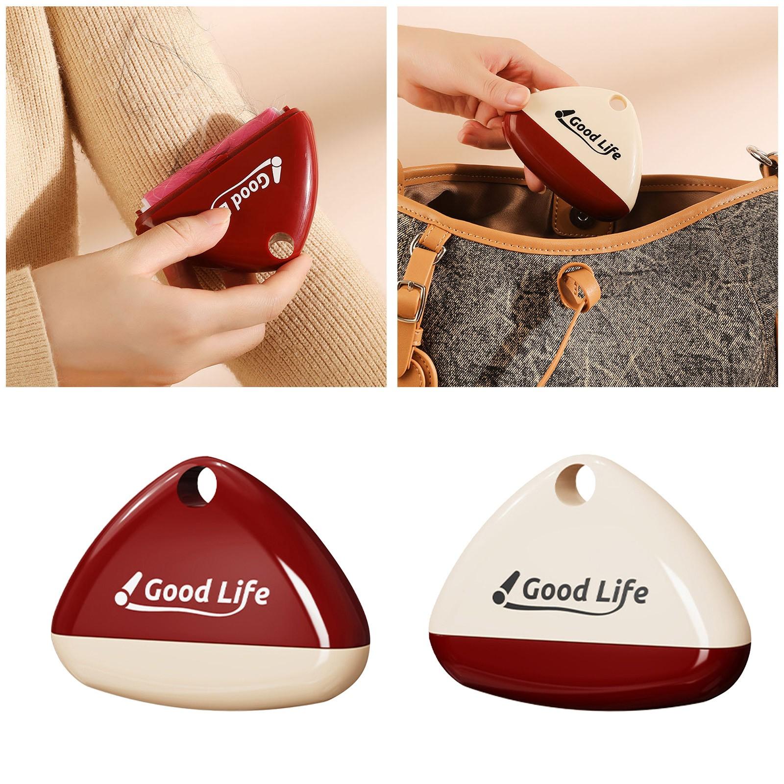 

Очиститель ворса для одежды, многоразовый ролик для удаления ворса, моющийся, многофункциональный портативный очиститель шерсти для собак и кошек розовый