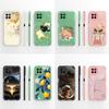 For Itel S23 S24 S25 P55 P65 A70 A80 Lovely Cat Phone Cover Camera Protection Soft Liquid Silicone High Quality Anti Fingerprint Case For Itel Housing