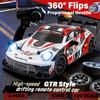 4WD GT Racing Cars with LED Light 1/24 Scale 2.4Gh Remote Control High Speed Vehicle Mini Drift Cars RTR JDM Toys Adult Kid Gift