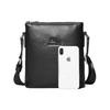 New JAGUAR Cow Leather Shoulder Bag, Crossbody Bag Regular Men's Black JA1T1201021101