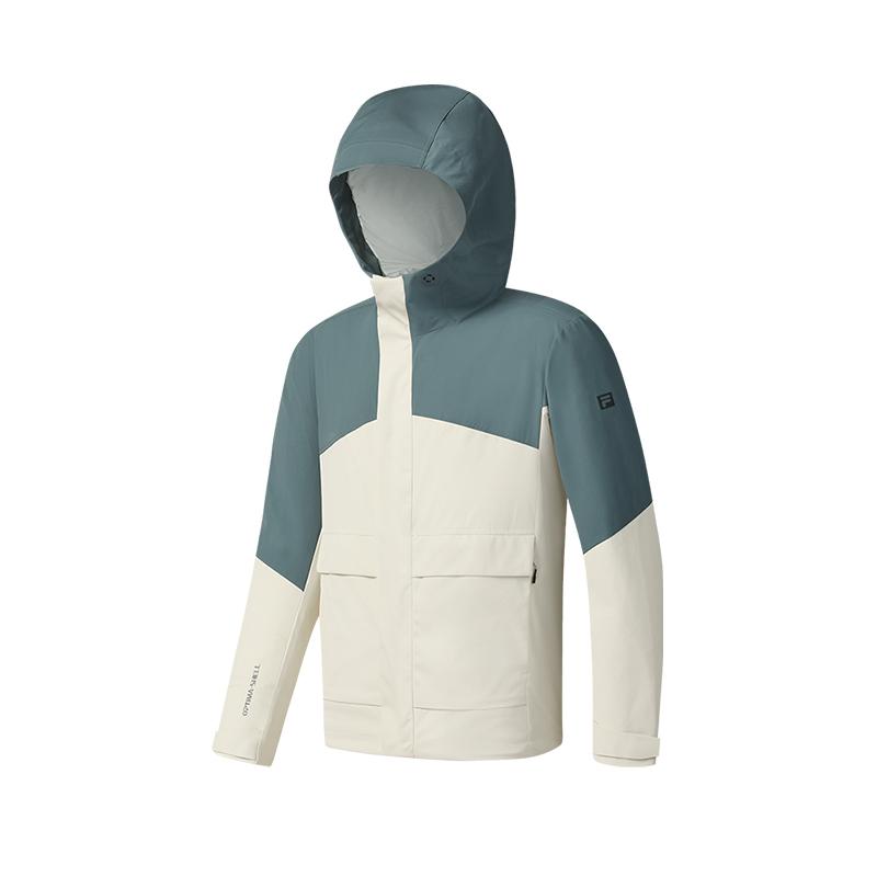 New FILA EXPLORER Jacket Men's Streptopelia White A11M537719FWT