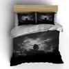 Silhouette Amid Dramatic Clouds. Bedding Sets Duvet Cover Sets Duvet Covers Pillowcases(1 * Duvet Cover 2 * Pillowcases, Without Duvet Insert)