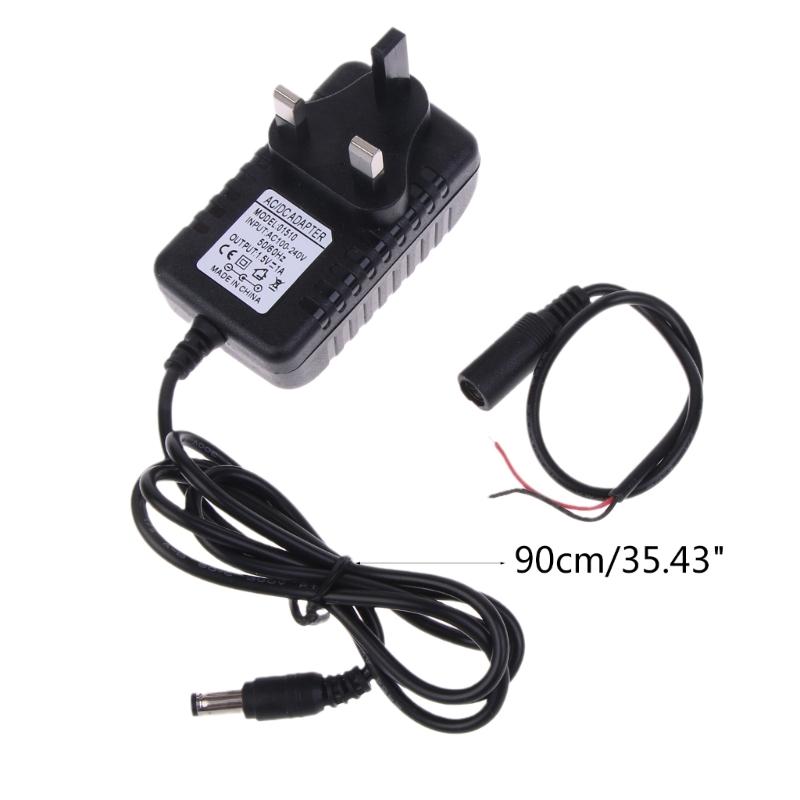 AC100-240V To 5.5x2.5mm 1.5V Power Adapter with AAA AA Battery Eliminator for Clock Toy Hygrothermograph Remote