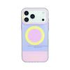 Simple Fresh Magnetic Contrast Color Case for iPhone 17 Pro Max, 16, 15, 14 - New Couple's Model