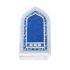Retro Thick Prayer Mat Travel Soft Prayer Rug Irregular Non-slip Prayer Mat Carpet