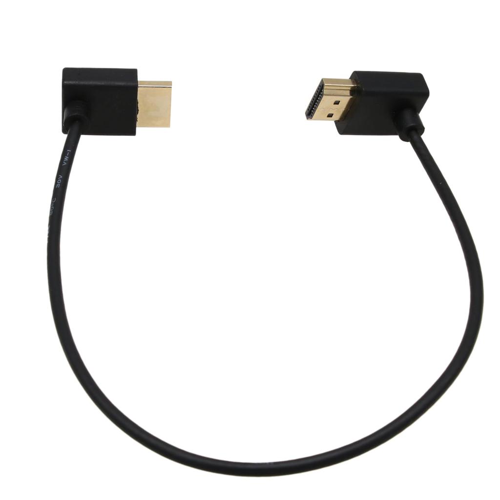 HangTon HDMI 8K 30p 4K 60p UHD Cable Type A HDMI 30cm for ATOMOS Shinobi Portkeys FEELWORLD Blackmagic Video Assist 4K Sony and Canon Cameras 2.1