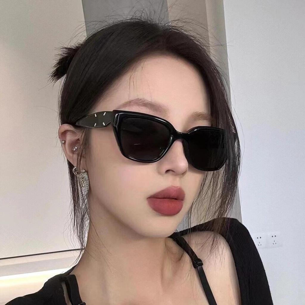GM New Margiela Co-branded Material MM109Cat-eye Sunglasses with UV Protection UV400Face-slimming Sunglasses