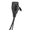 D Type Ear Hanger with PTT MIC for Motorola Xpr 6300 6350 6550 6580 7550 P8200 8268D