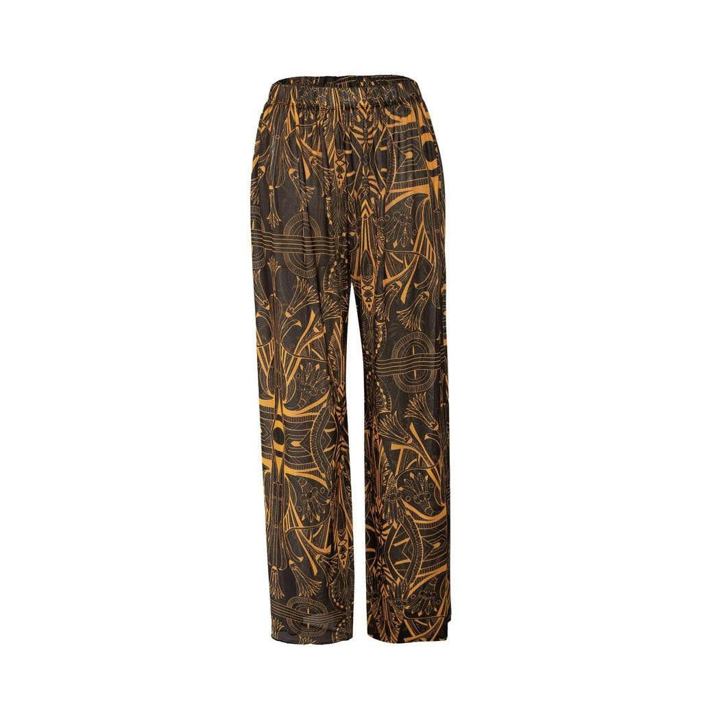 Summer UPF Sunscreen Ice Silk Trousers, Beach Pants, Loose Casual Wide-leg Pants, Dance Trousers, Anti-ultraviolet