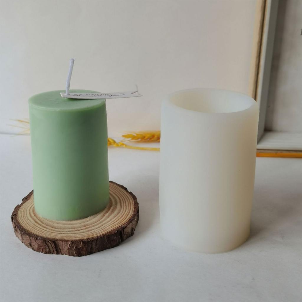 Cylinder Hexagonal Column Cake Soap Mould DIY Candle Epoxy Handmade Mold