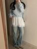 Korean Chic Double-Layer Spaghetti Strap Dress - Spring/Summer 2026 Collection
