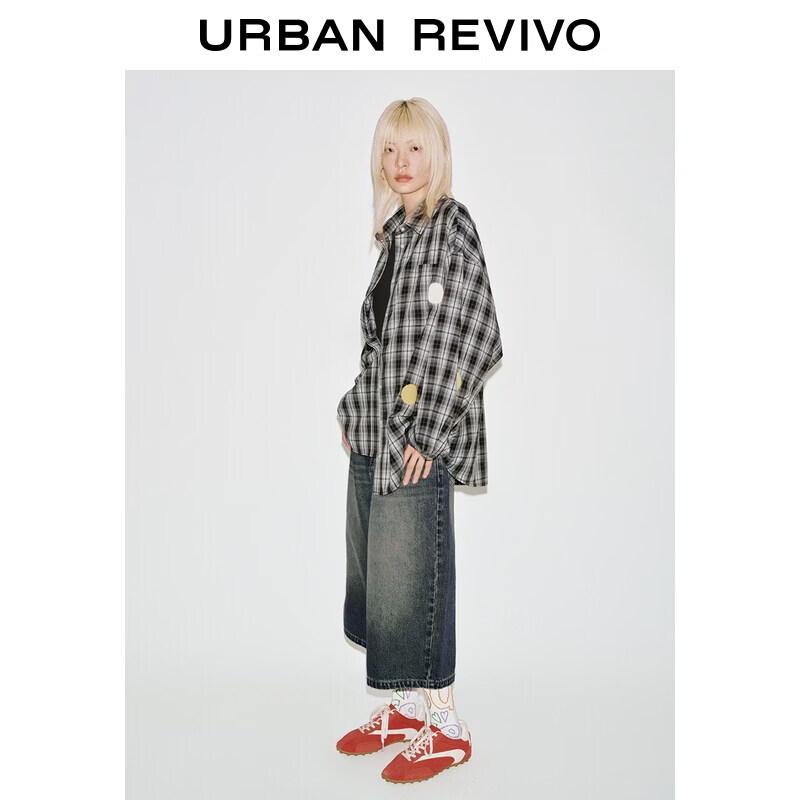 UR Crying Center Collaboration Women's Open-Front Shirt