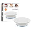 Special Cross-Border Cake Decorating Turntable with Non-Slip Strip - Plastic Rotating Cake Stand Baking Tool