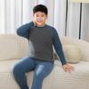 Warm Fleece Autumn Clothing Set: Boys' Pajamas & Underwear for Larger Children