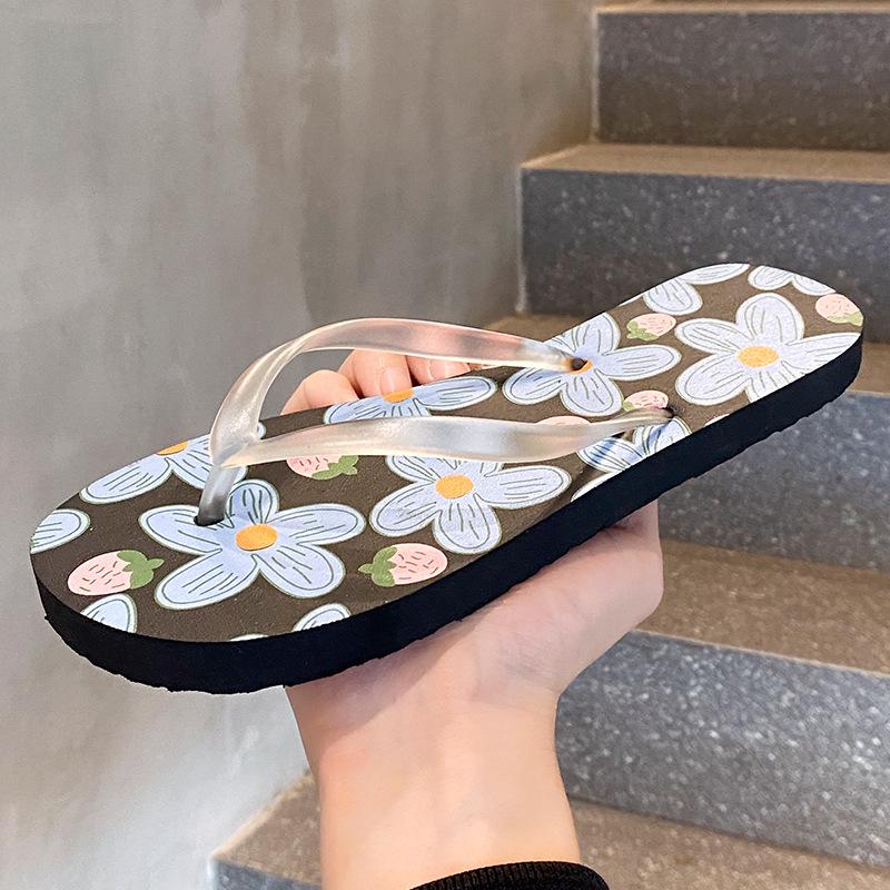 Women's Summer Non-Slip Beach Toe-Post Flip-Flops - Fashionable Couple Style