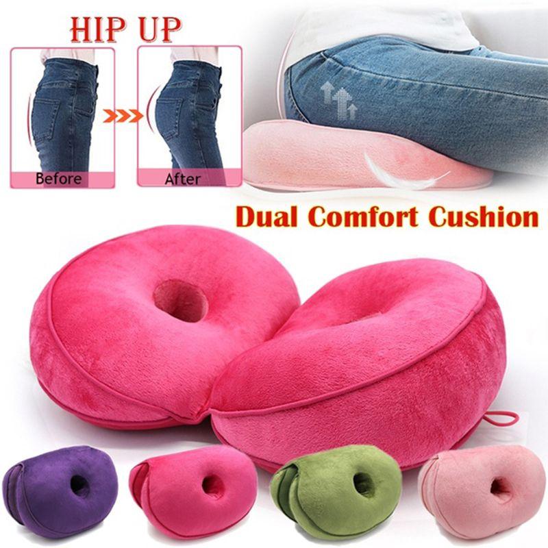 Plush Memory Foam Hip Support Cushion For Pain Relief And Posture Correction