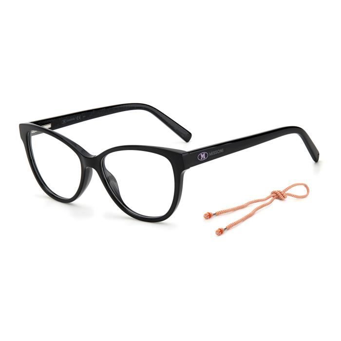Lunettes De Vue - M MISSONI - MMI 0075 - Noir - Acétate - Femme
