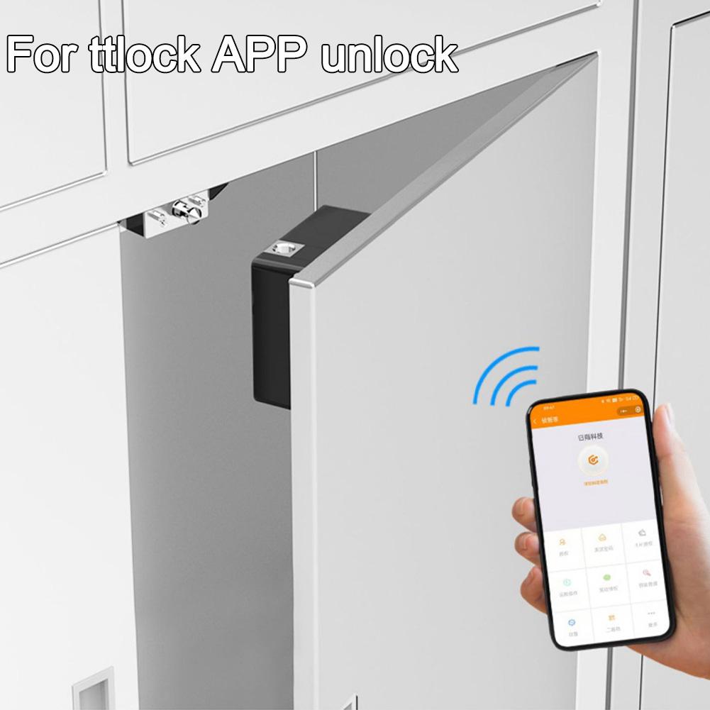 Cutting edge Keyless Entry Invisible Electronic Lock Keyless Entry NFC For TTlock APP 3 in 1 Unlocking Door Lock