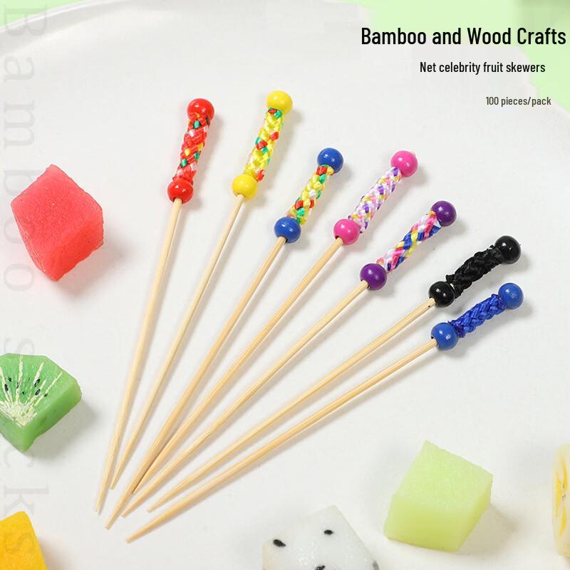 Decorative Bamboo Food Picks