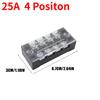 5/1PCS Dual Row Strip Barrier Screw Terminal Block Flame-retardant Terminal Block Base 4/5/6/8/10Positions Fixed Wire Connector