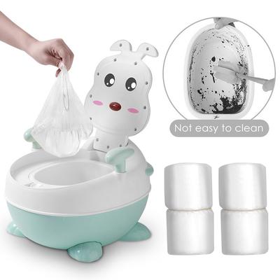 100 Stück/10 Rollen Einwegbeutel für Babytöpfchen