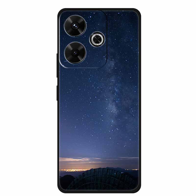 Fashion Cover For Xiaomi Poco M6 Pro Girly Case For Funda Poco M6 Coque Soft Silicone Phone Case Xiaomi Poco M6 Pro Protector