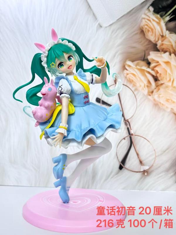 

19CM Hatsune Miku Rody Figure Artist Master Piece Fairy Tale Anime Model Doll Scene Decoration Toy Gift Collection Ornaments PVC with box
