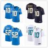 Los Angeles Chargers NFL Football Jersey 10 Herbert Embroidered Mens Cotton Sports Fan Apparel