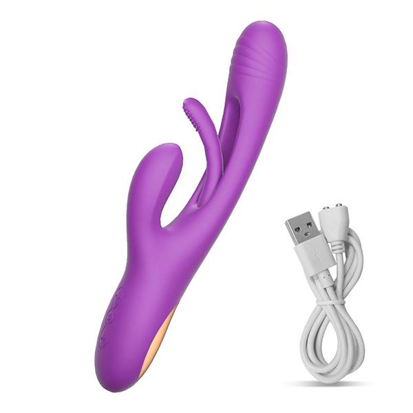 3-in-1 Female Vacuum Vibrator G-Spot Slap Clit Vibrator Sex Toy For Female