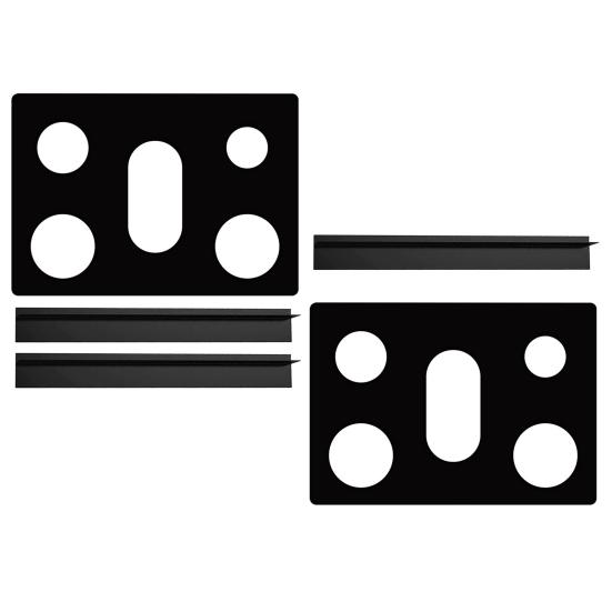 1 Takım Soba Üstü Mat Isıya dayanıklı Kesilebilir çizilmez Kolay Temizlenebilir Ocak Koruyucu Yastık Mutfak Aletleri Ev Tedarik